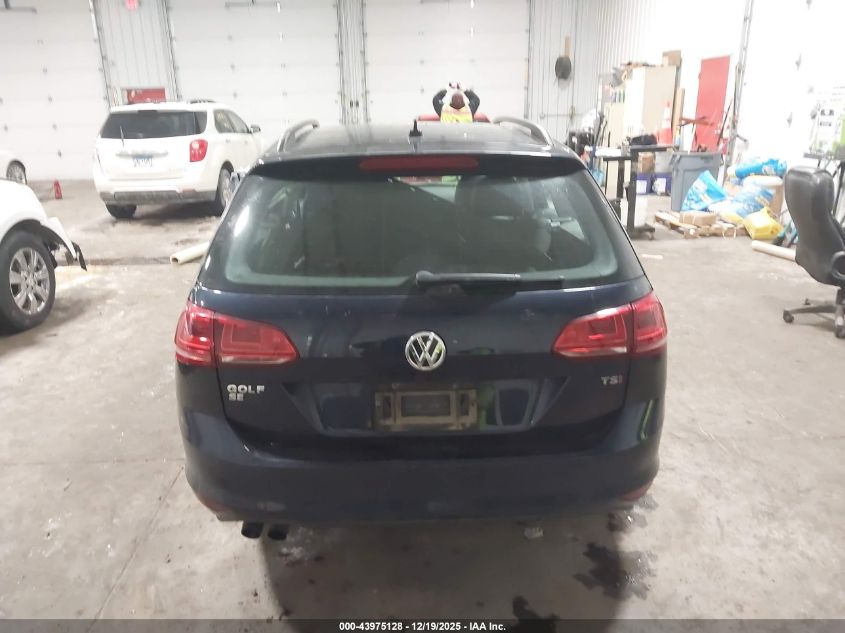 2017 Volkswagen Golf Sportwagen Tsi S/Tsi Se/Tsi Sel VIN: 3VWC17AU6HM513635 Lot: 43975128