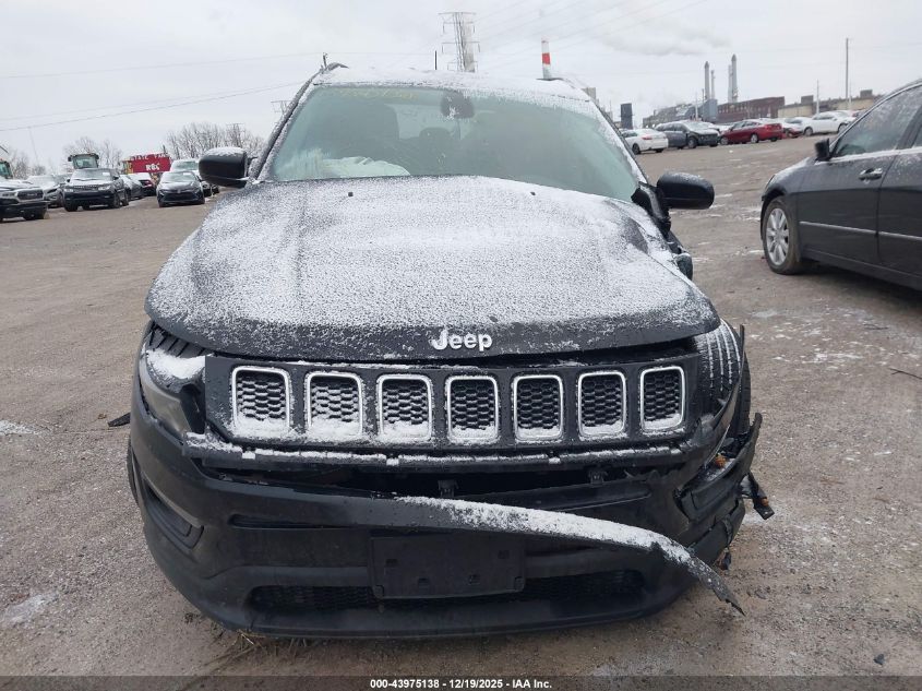 2018 Jeep Compass Latitude 4X4 VIN: 3C4NJDBB4JT185442 Lot: 43975138