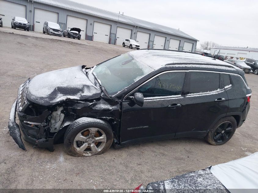 2018 Jeep Compass Latitude 4X4 VIN: 3C4NJDBB4JT185442 Lot: 43975138