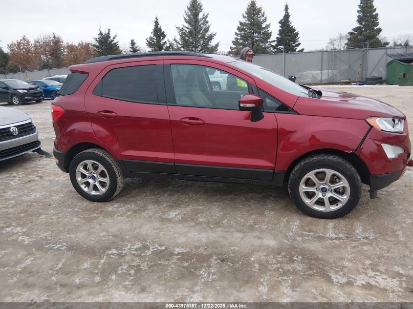 2019 Ford Ecosport Se VIN: MAJ6S3GL7KC302124 Lot: 43975157