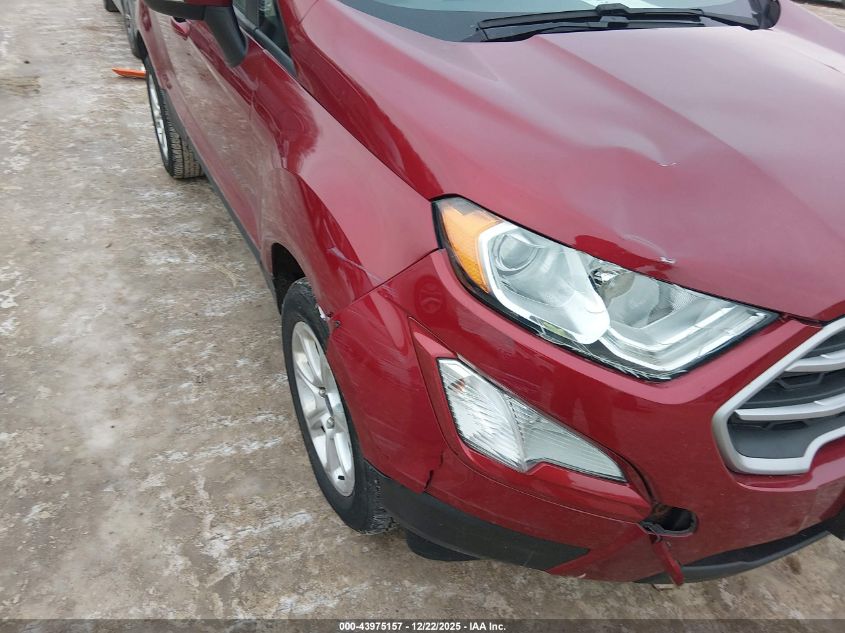 2019 Ford Ecosport Se VIN: MAJ6S3GL7KC302124 Lot: 43975157
