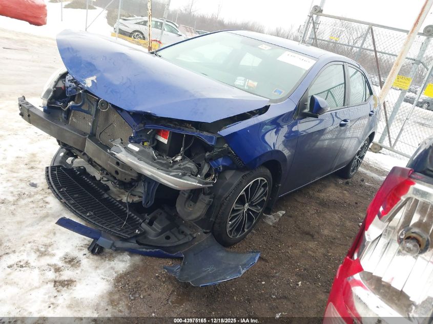 2016 Toyota Corolla S Plus VIN: 2T1BURHE6GC571946 Lot: 43975165