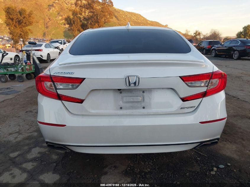2019 Honda Accord Sport VIN: 1HGCV1F38KA096819 Lot: 43975168