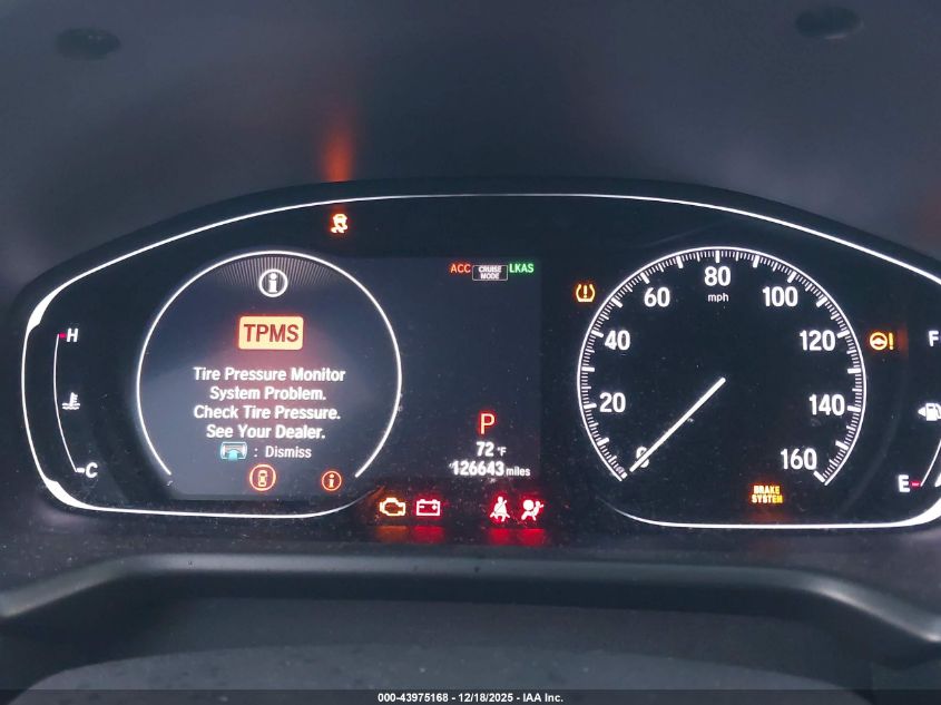 2019 Honda Accord Sport VIN: 1HGCV1F38KA096819 Lot: 43975168