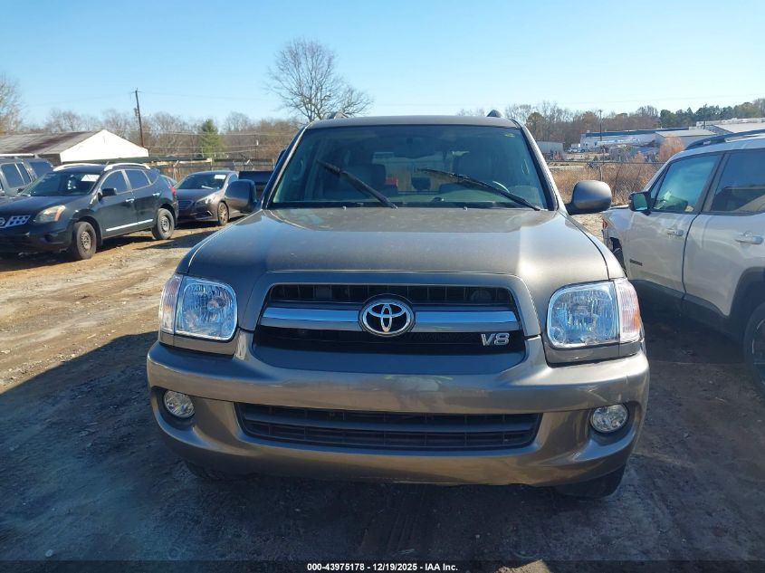 2006 Toyota Sequoia Limited V8 VIN: 5TDBT48A96S271035 Lot: 43975178