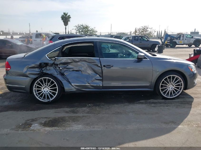 2014 Volkswagen Passat 1.8T Sel Premium VIN: 1VWCT7A33EC044132 Lot: 43975183