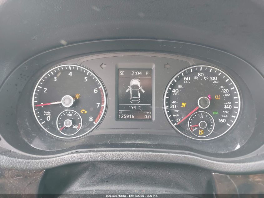 2014 Volkswagen Passat 1.8T Sel Premium VIN: 1VWCT7A33EC044132 Lot: 43975183