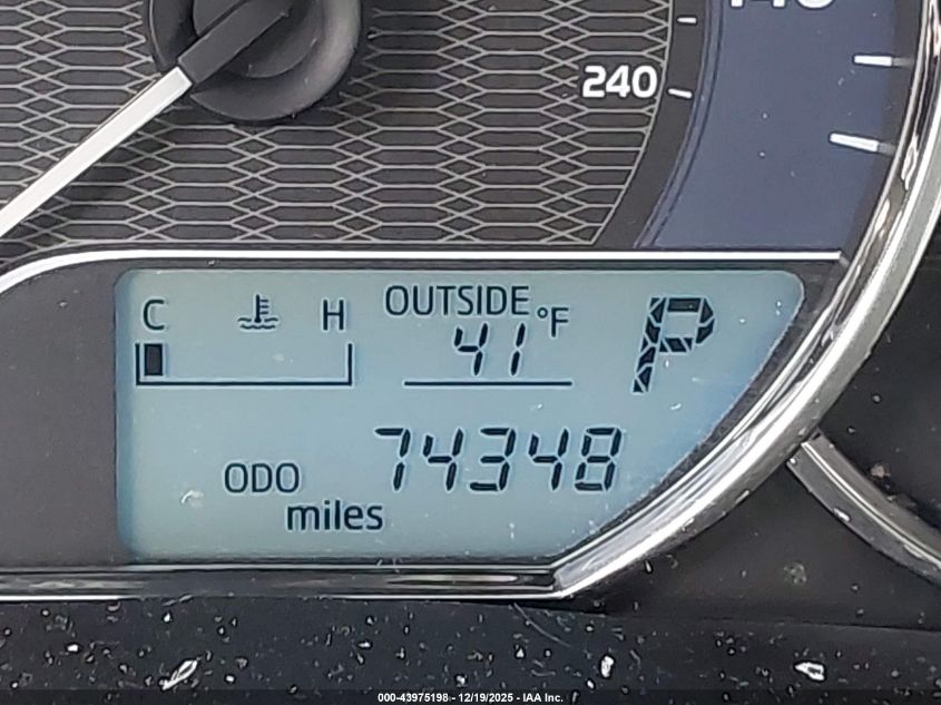 2016 Toyota Corolla L VIN: 2T1BURHE4GC497832 Lot: 43975198