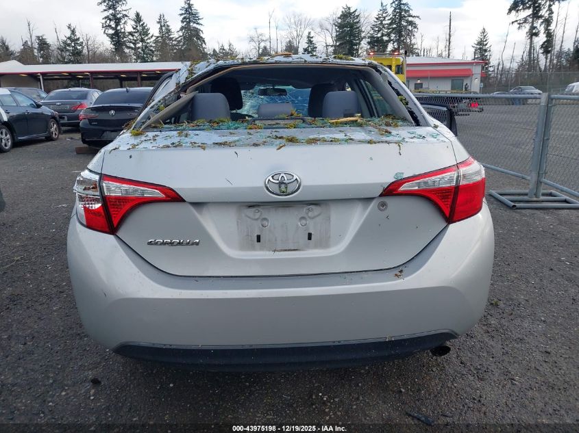 2016 Toyota Corolla L VIN: 2T1BURHE4GC497832 Lot: 43975198