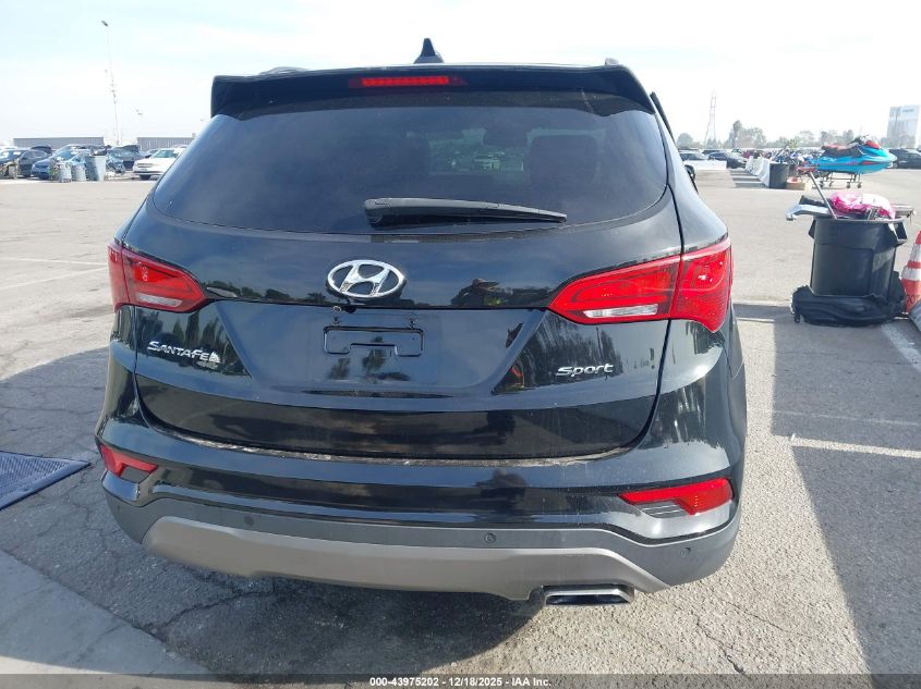 2018 Hyundai Santa Fe Sport 2.4L VIN: 5XYZU3LB9JG517996 Lot: 43975202