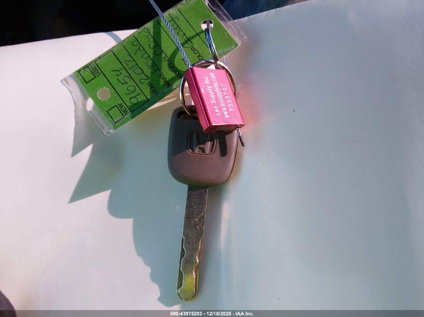 2012 Honda Accord 2.4 Ex VIN: 1HGCP2F72CA067501 Lot: 43975203