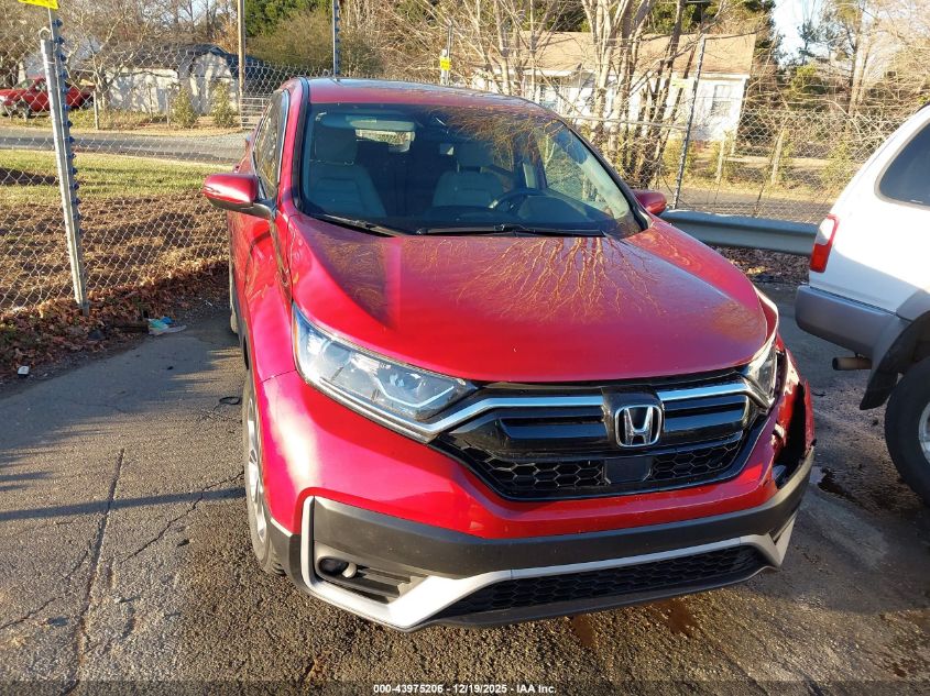 2022 Honda Cr-V Awd Ex VIN: 5J6RW2H53NL004741 Lot: 43975206