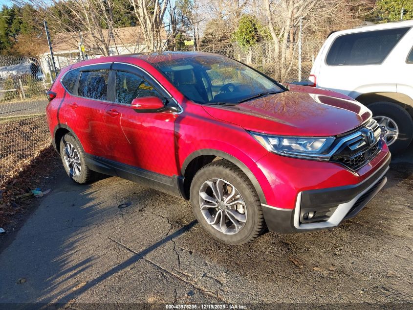 2022 Honda Cr-V Awd Ex VIN: 5J6RW2H53NL004741 Lot: 43975206