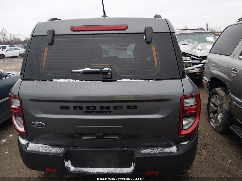 2021 Ford Bronco Sport VIN: 3FMCR9A64MRA74596 Lot: 43975207