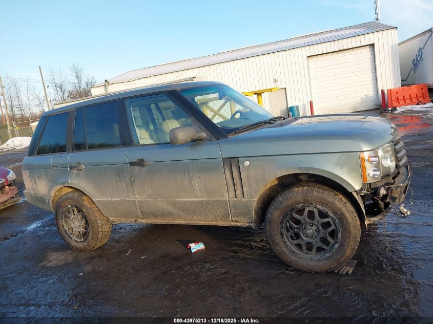 2004 Land Rover Range Rover Hse VIN: SALME11424A145690 Lot: 43975213