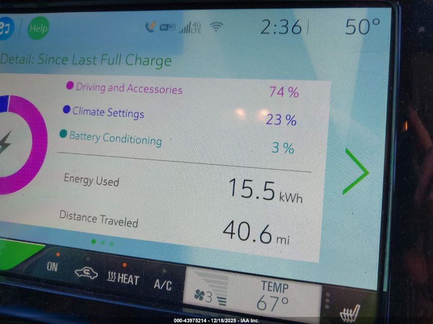 2019 Chevrolet Bolt Ev Premier VIN: 1G1FZ6S07K4125842 Lot: 43975214