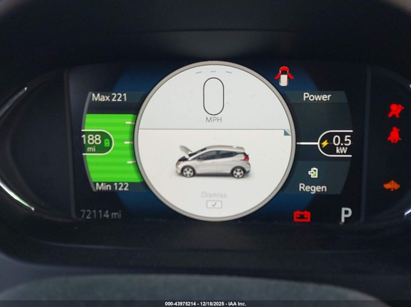 2019 Chevrolet Bolt Ev Premier VIN: 1G1FZ6S07K4125842 Lot: 43975214