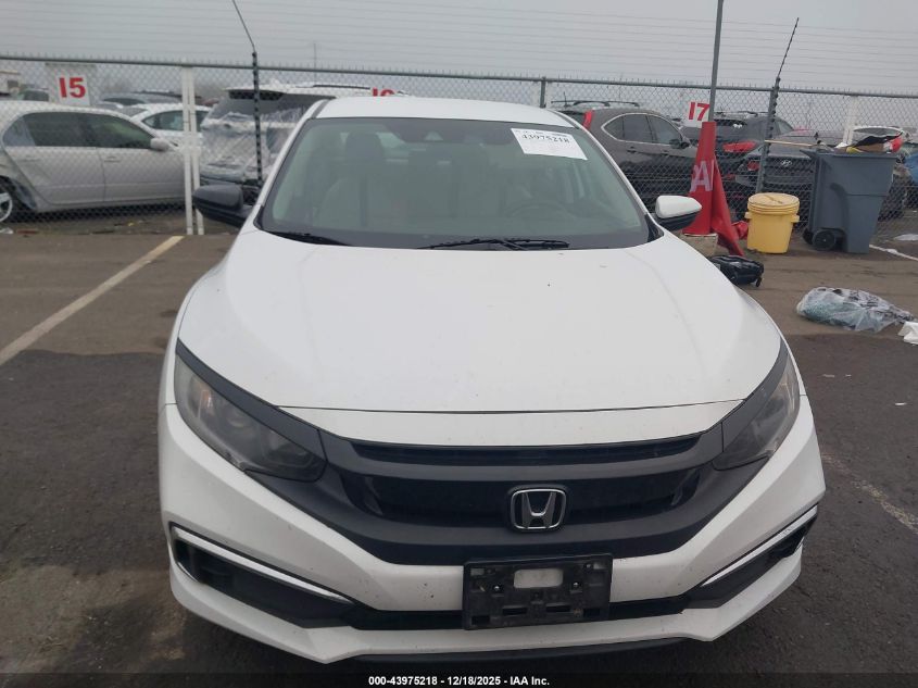 2021 Honda Civic Lx VIN: 2HGFC2F6XMH553170 Lot: 43975218