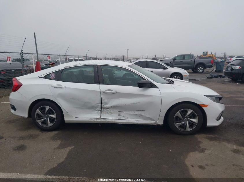 2021 Honda Civic Lx VIN: 2HGFC2F6XMH553170 Lot: 43975218