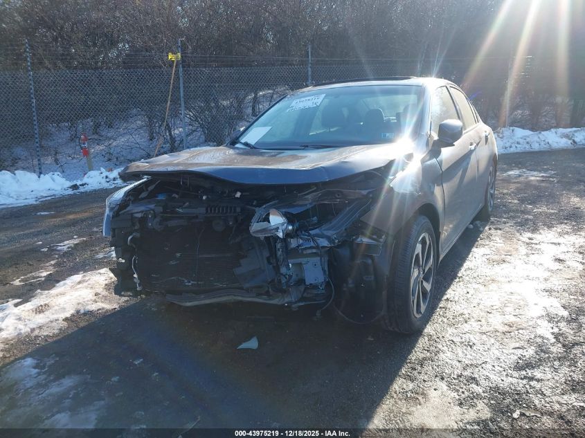 2017 Honda Accord Ex-L VIN: 1HGCR2F84HA016009 Lot: 43975219