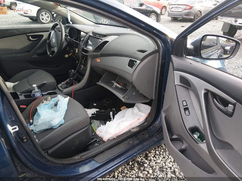 2014 Hyundai Elantra Se VIN: KMHDH4AE4EU200726 Lot: 43975220