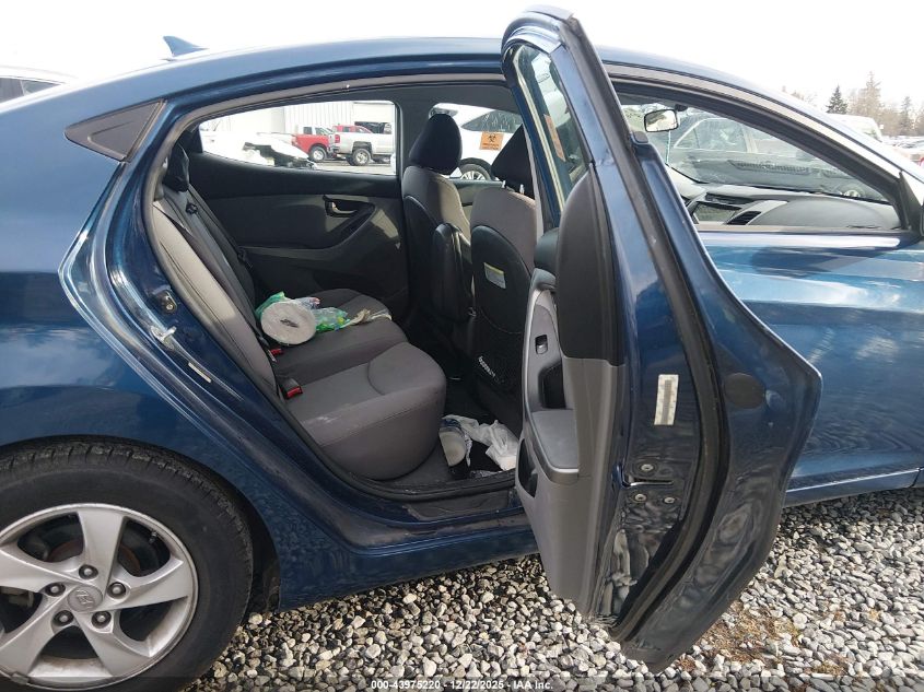 2014 Hyundai Elantra Se VIN: KMHDH4AE4EU200726 Lot: 43975220