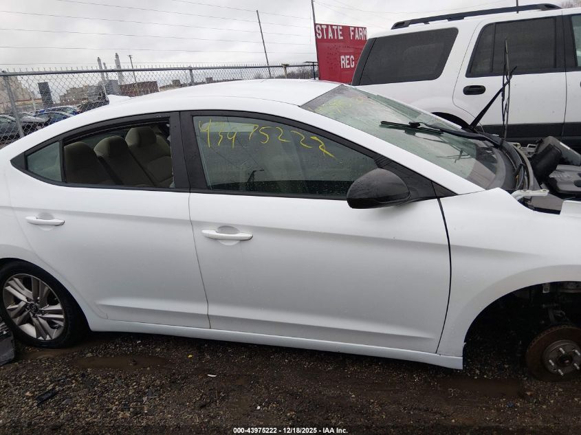 2019 Hyundai Elantra Sel VIN: 5NPD84LF3KH423677 Lot: 43975222