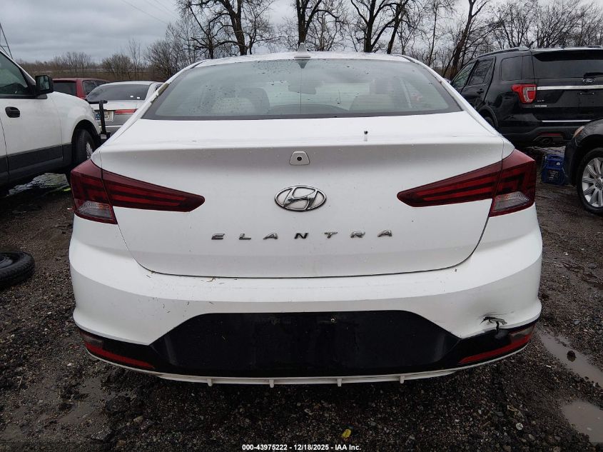 2019 Hyundai Elantra Sel VIN: 5NPD84LF3KH423677 Lot: 43975222
