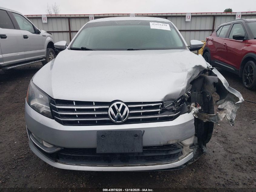 2012 Volkswagen Passat 2.0L Tdi Sel Premium VIN: 1VWCN7A30CC097815 Lot: 43975228