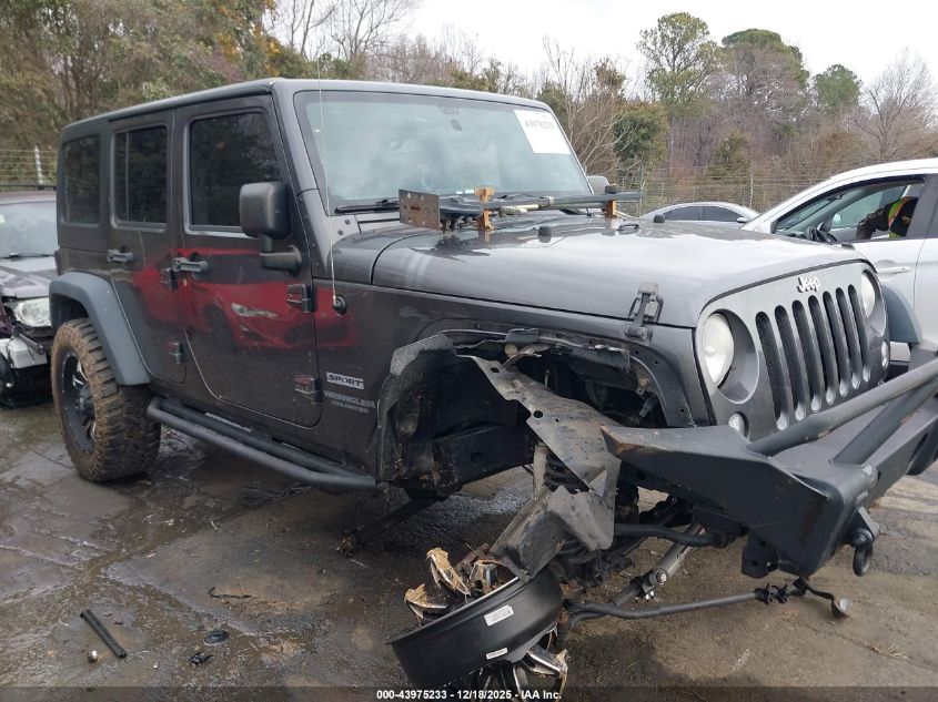 2014 Jeep Wrangler Unlimited Sport VIN: 1C4BJWDG3EL183867 Lot: 43975233