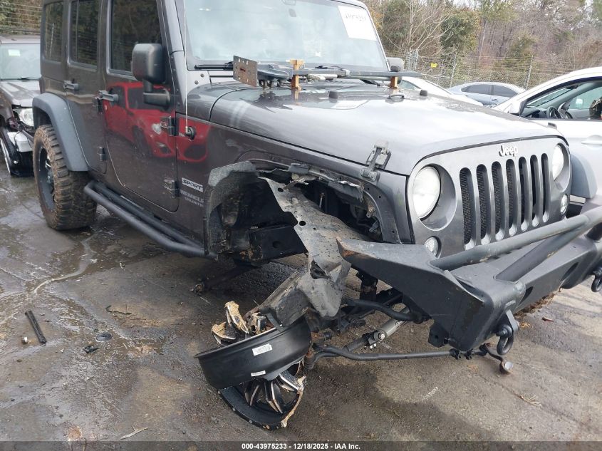 2014 Jeep Wrangler Unlimited Sport VIN: 1C4BJWDG3EL183867 Lot: 43975233