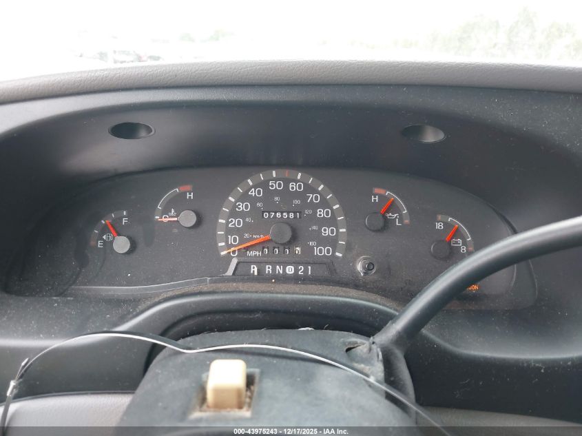 1997 Ford Club Wagon Xl/Xlt VIN: 1FBJS31L9VHC12367 Lot: 43975243