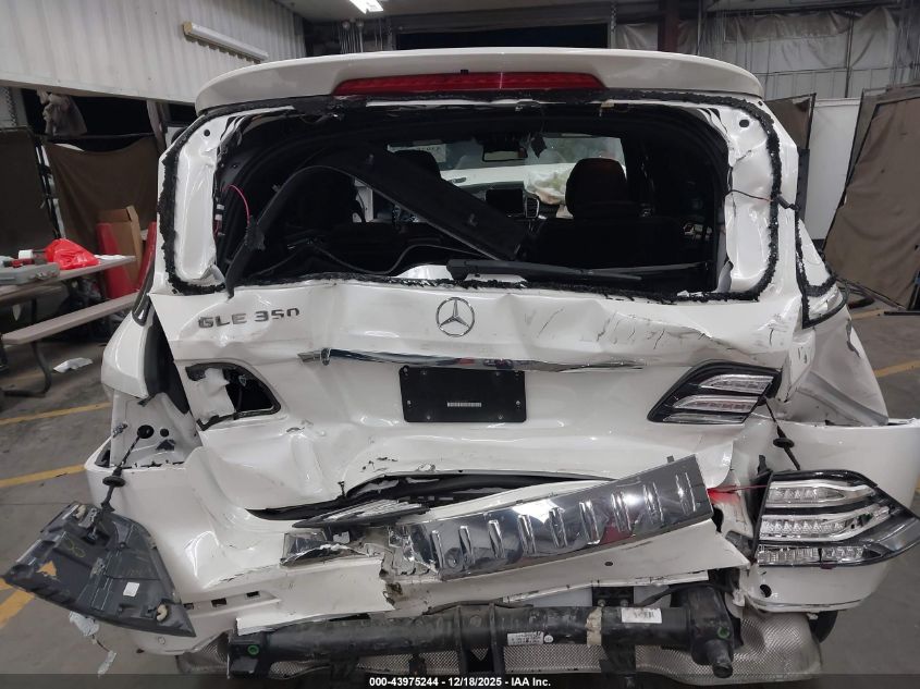 2017 Mercedes-Benz Gle 350 VIN: 4JGDA5JB6HA932913 Lot: 43975244