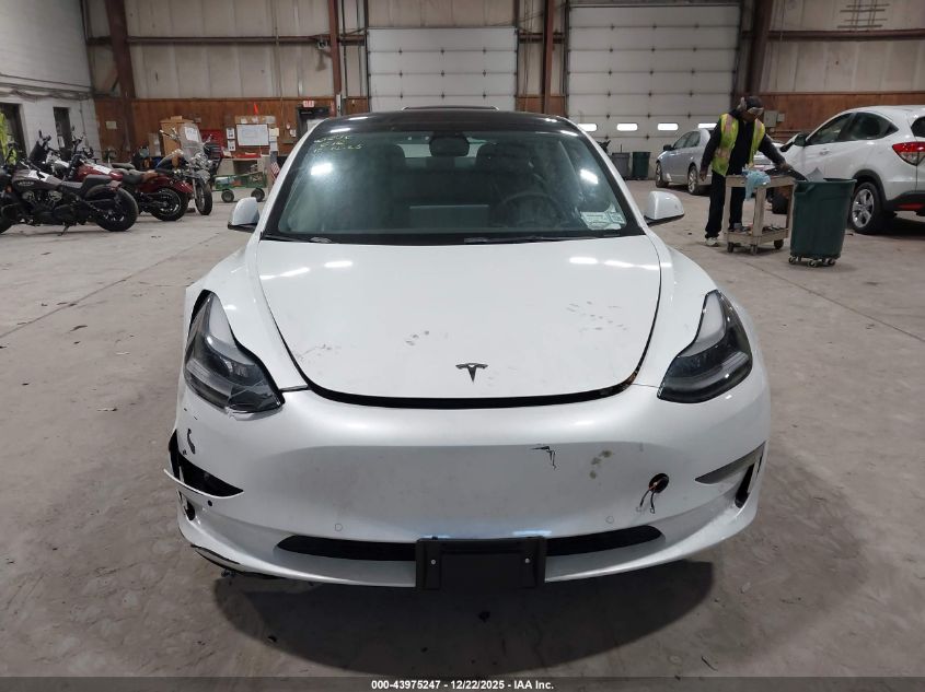 2022 Tesla Model 3 Rear-Wheel Drive VIN: 5YJ3E1EA0NF206921 Lot: 43975247