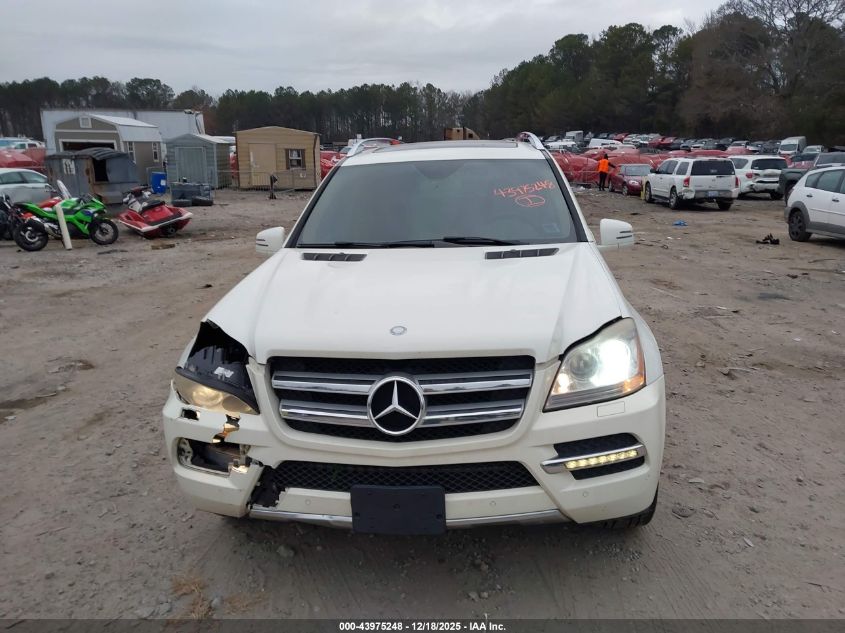 2012 Mercedes-Benz Gl 450 4Matic VIN: 4JGBF7BE4CA776912 Lot: 43975248