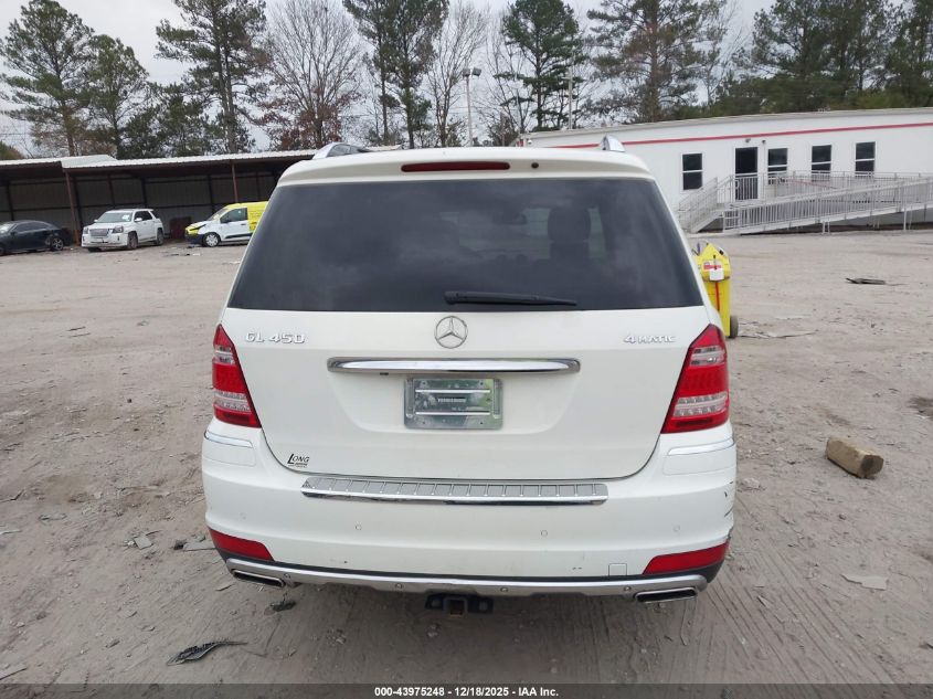 2012 Mercedes-Benz Gl 450 4Matic VIN: 4JGBF7BE4CA776912 Lot: 43975248