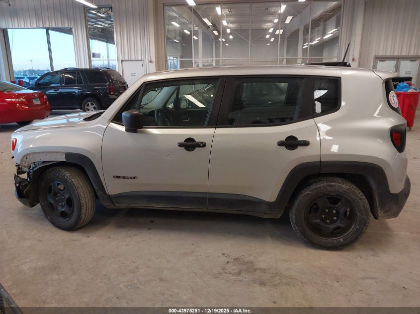 2017 Jeep Renegade Sport Fwd VIN: ZACCJAAB4HPF89074 Lot: 43975251
