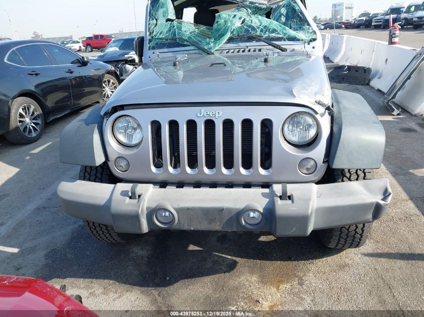 2017 Jeep Wrangler Unlimited Sport 4X4 VIN: 1C4BJWDG0HL646312 Lot: 43975253