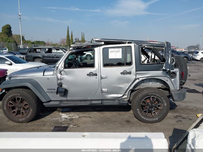 2017 Jeep Wrangler Unlimited Sport 4X4 VIN: 1C4BJWDG0HL646312 Lot: 43975253