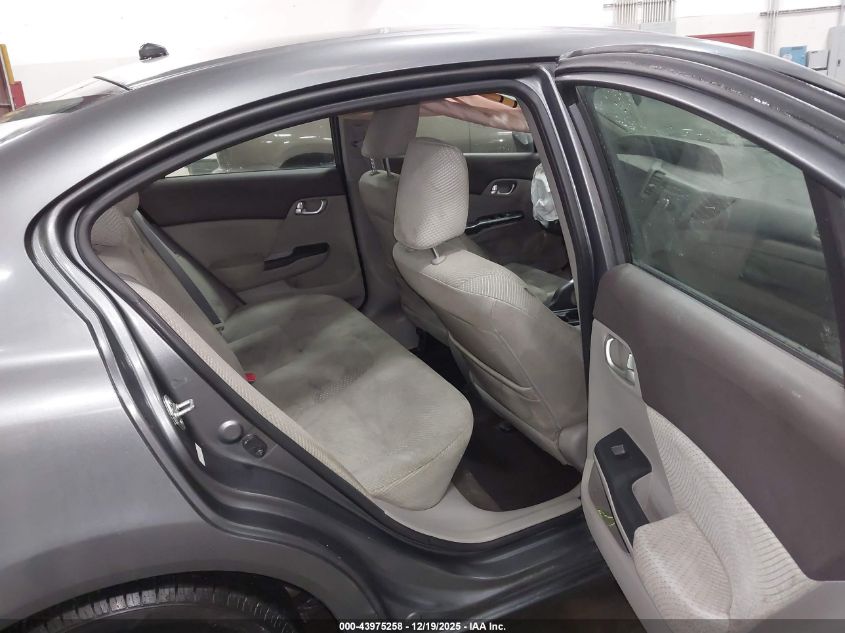 2012 Honda Civic Hybrid VIN: JHMFB4F26CS005165 Lot: 43975258