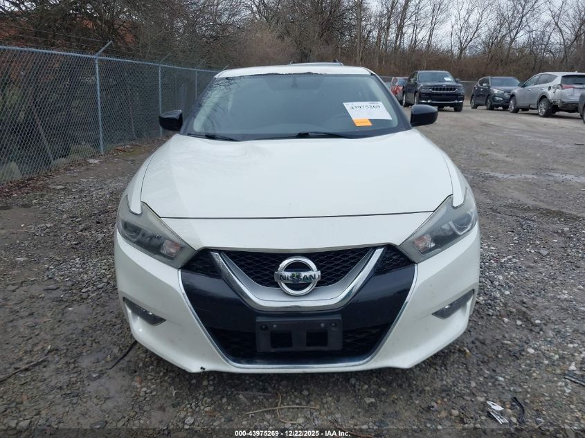2017 Nissan Maxima 3.5 S VIN: 1N4AA6APXHC398544 Lot: 43975269