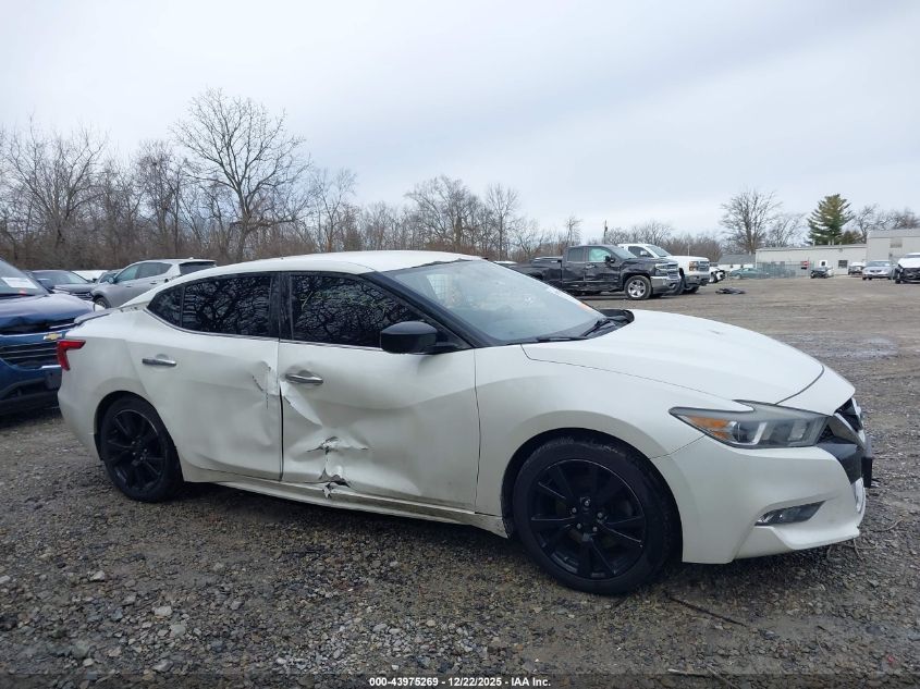 2017 Nissan Maxima 3.5 S VIN: 1N4AA6APXHC398544 Lot: 43975269