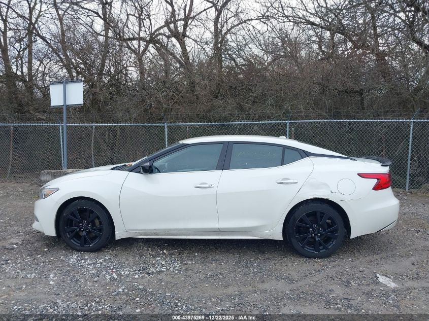 2017 Nissan Maxima 3.5 S VIN: 1N4AA6APXHC398544 Lot: 43975269
