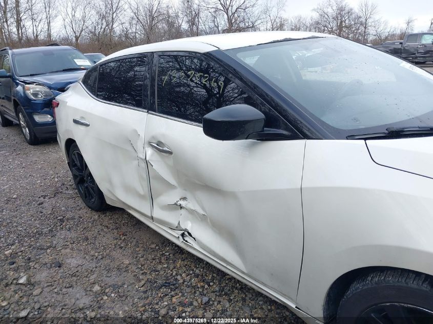 2017 Nissan Maxima 3.5 S VIN: 1N4AA6APXHC398544 Lot: 43975269