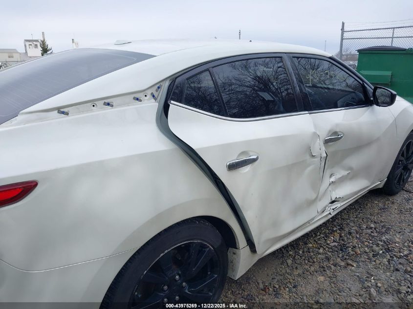 2017 Nissan Maxima 3.5 S VIN: 1N4AA6APXHC398544 Lot: 43975269