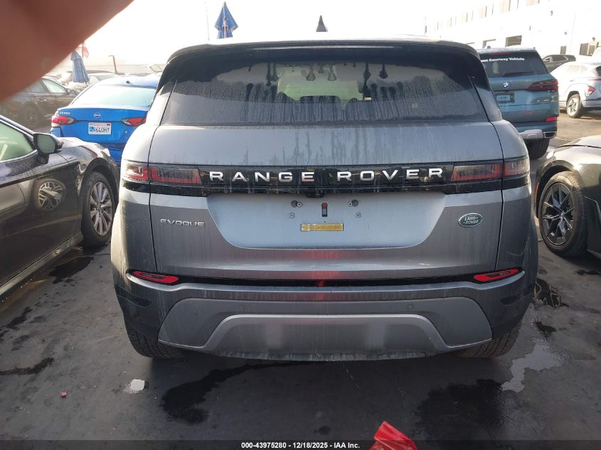 2022 Land Rover Range Rover Evoque S VIN: SALZJ2FX1NH172186 Lot: 43975280