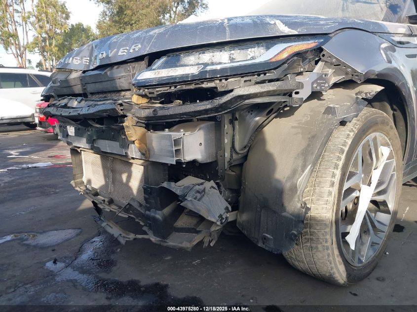 2022 Land Rover Range Rover Evoque S VIN: SALZJ2FX1NH172186 Lot: 43975280