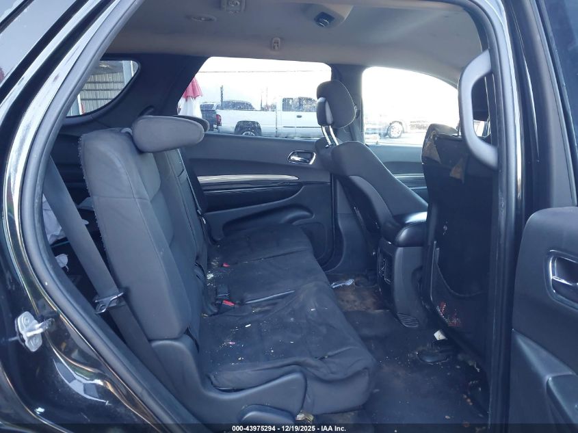 2012 Dodge Durango Sxt VIN: 1C4RDJAG7CC213074 Lot: 43975294