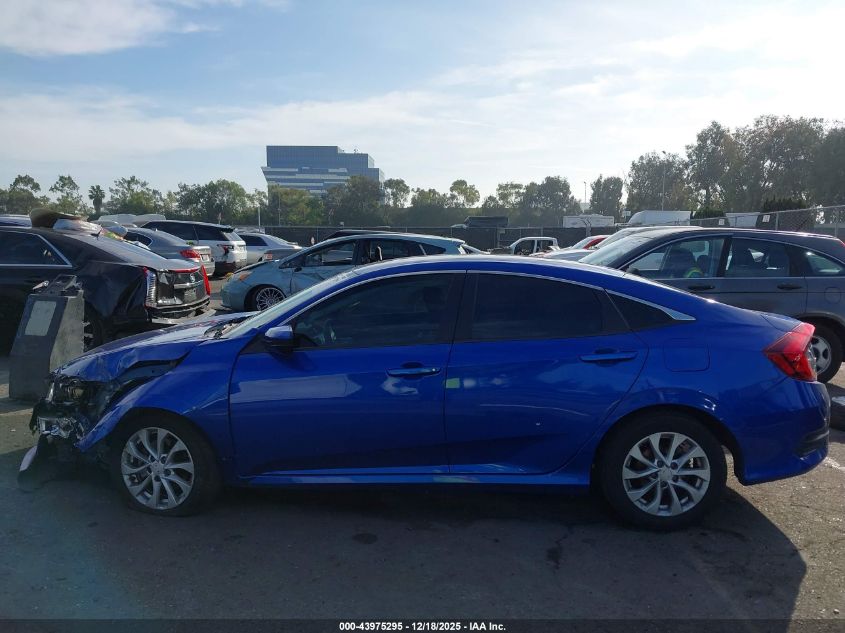 2020 Honda Civic Lx VIN: 19XFC2F65LE214874 Lot: 43975295