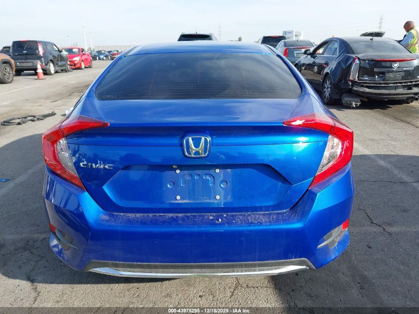 2020 Honda Civic Lx VIN: 19XFC2F65LE214874 Lot: 43975295